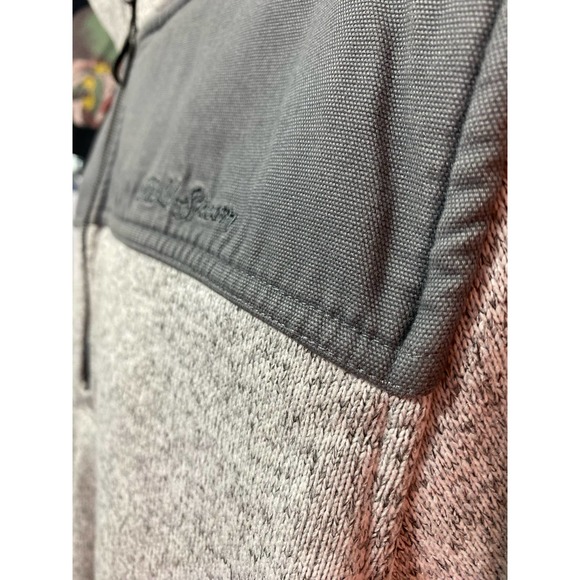 Field & Stream Men’s Jacket Quarter Zip Gray Sz XLT - Picture 12 of 16